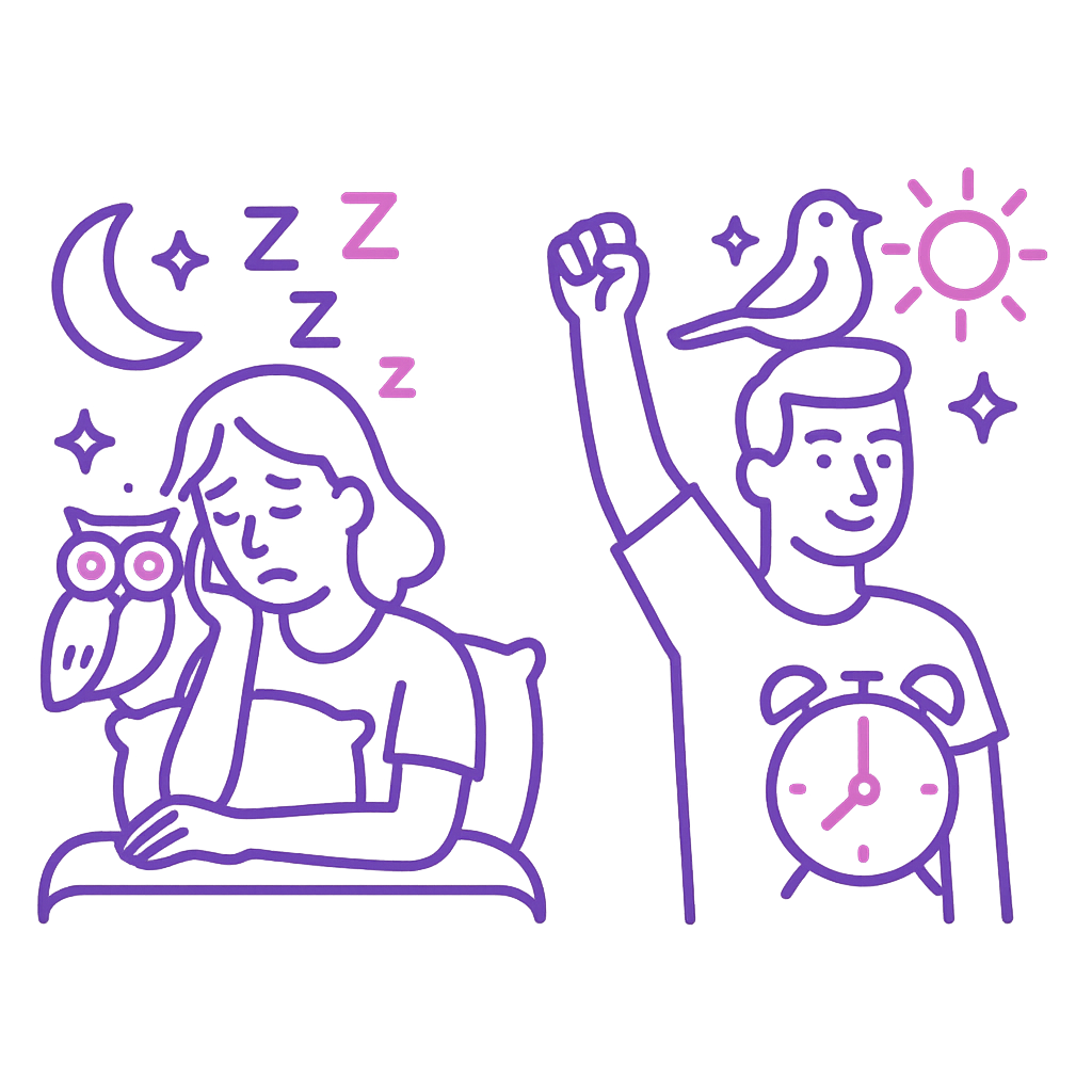 Wie du mit deinem Schlaftyp besser lebst Wie du mit deinem Schlaftyp besser lebst