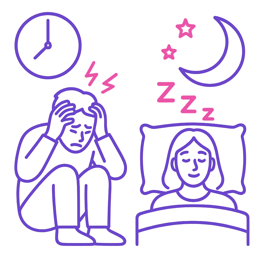 Stress-Schlaf Stress-Schlaf